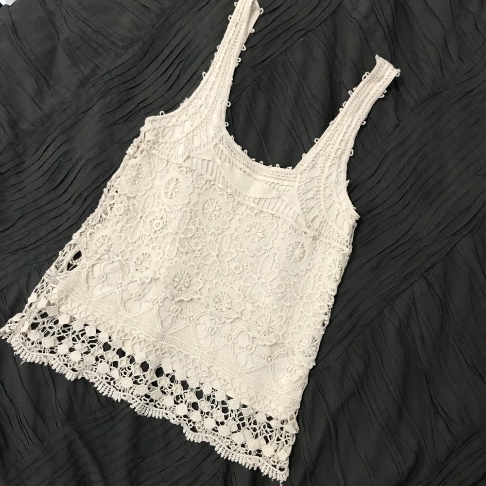 Urban Outfitters crochet tank